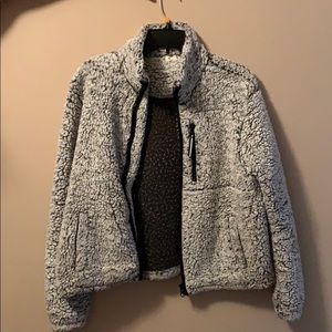 Fluffy jacket